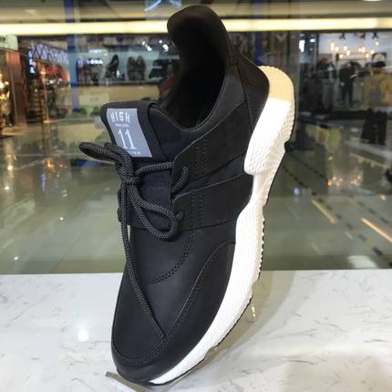 宝格斯丹男鞋13552-1A大牌同款时尚运动休闲牛巴皮厚底增高爆款