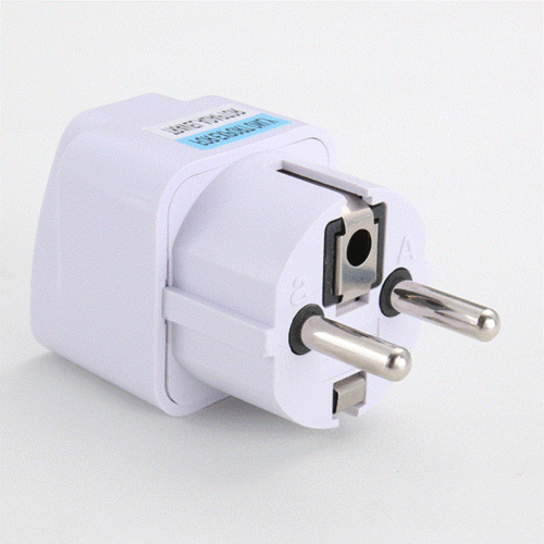 F85 US AU UK to EU AC Power Universal Socket Plug Travel Ch