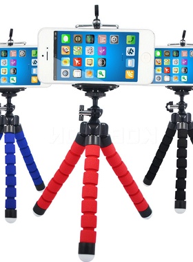 Camera Phone stand Holder Flexible Octopus Tripod Monopod.