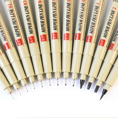 5/7/9/12 pcs Marker Pens Set Pigment Liner Manga Art Drawing