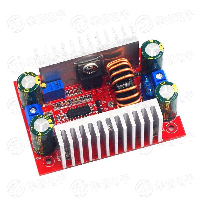 DC直流12v24v转36v48V 400W15A恒流升压模块变换器可调电源变压器