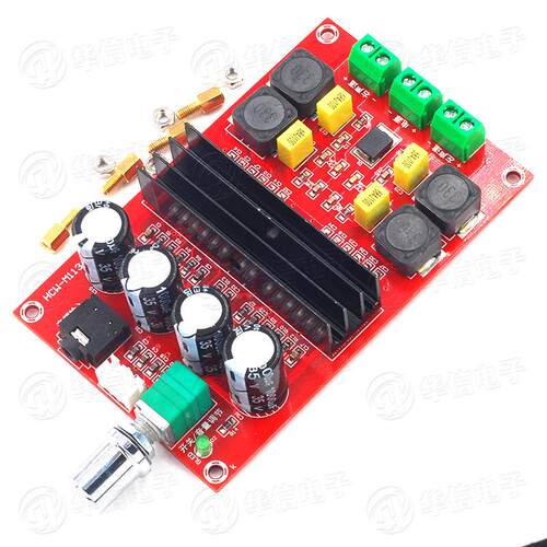 XH-M190 TDA3116D2大功率数字功放板 TPA3116双声道放大板 12-24V