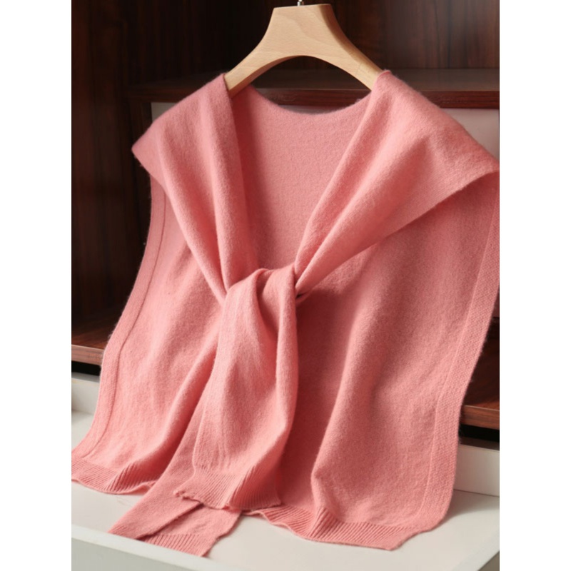 斗篷小披肩围巾两用外套女时尚洋