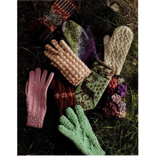 203 日文 美丽手套编织设计图解 嶋田俊之 钩针棒针编织图解教程