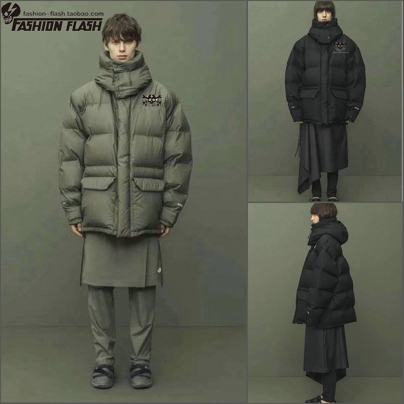 日系潮流秋冬新款时尚宽松男女羽绒服big down东京限定羽绒服外套 - 封面