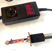 大面积木板烙画可换笔头烙画笔 超高温 宽笔头升温快火力猛寿命长