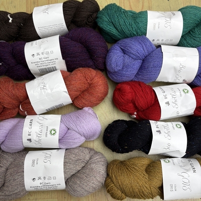 BC shetland设得兰羊毛150g超大份奢侈品工厂专供尾纱编织毛衣