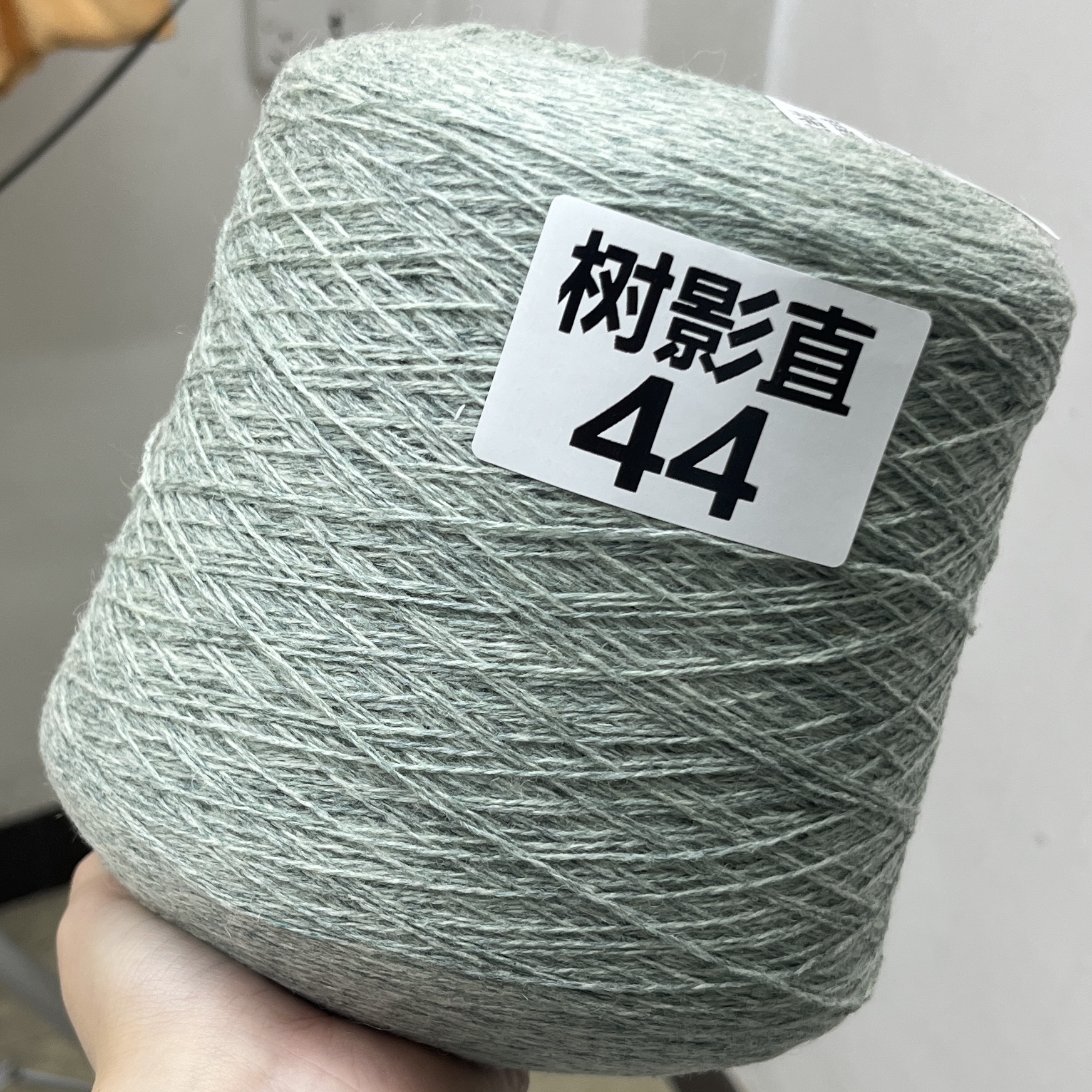 【浅雾灰绿色】日本小金株式会社100%设德兰美丽诺费尔曼阿兰毛衣