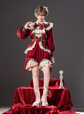 Lolita中世纪王子装基佬圣诞节