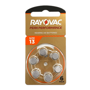 peak雷特威助听器专用原装纽扣电池锌空气A13 电子正品