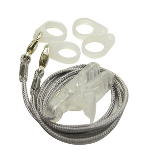 助听器防丢挂绳链固定夹子隐形儿童老人耳聋耳背防掉配件单耳双耳