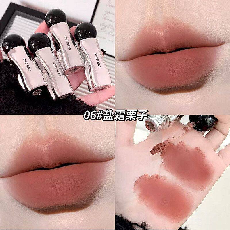 Gege bear轻云裸雾丝绒唇泥 显白哑光柔雾不易掉色学生党口红唇彩