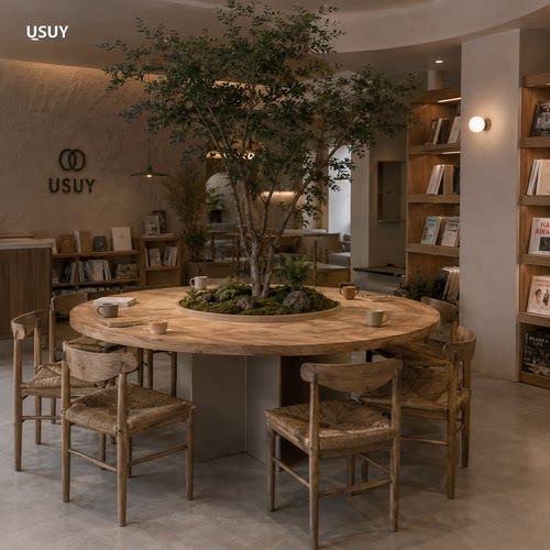 USUY可定制商用卡座桌椅