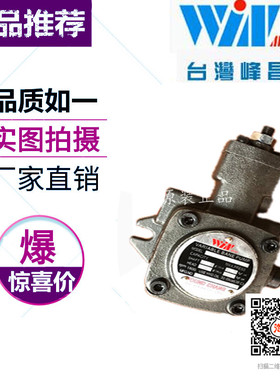原装台湾峰昌WINMOST变量叶片泵VP-SF-12/20-A/B/C/D/-10油泵