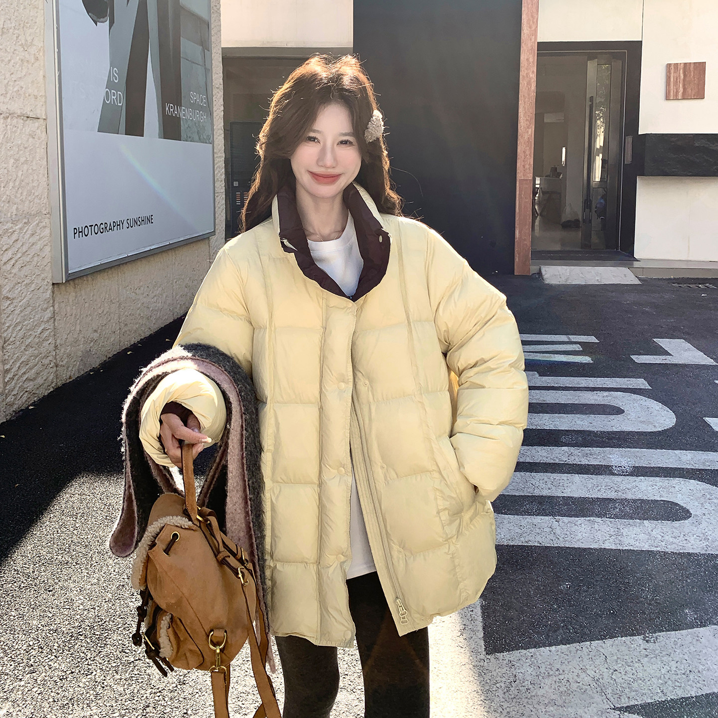 ））0韩系羽绒服2D120-M1235-P335-K498（90绒）图片