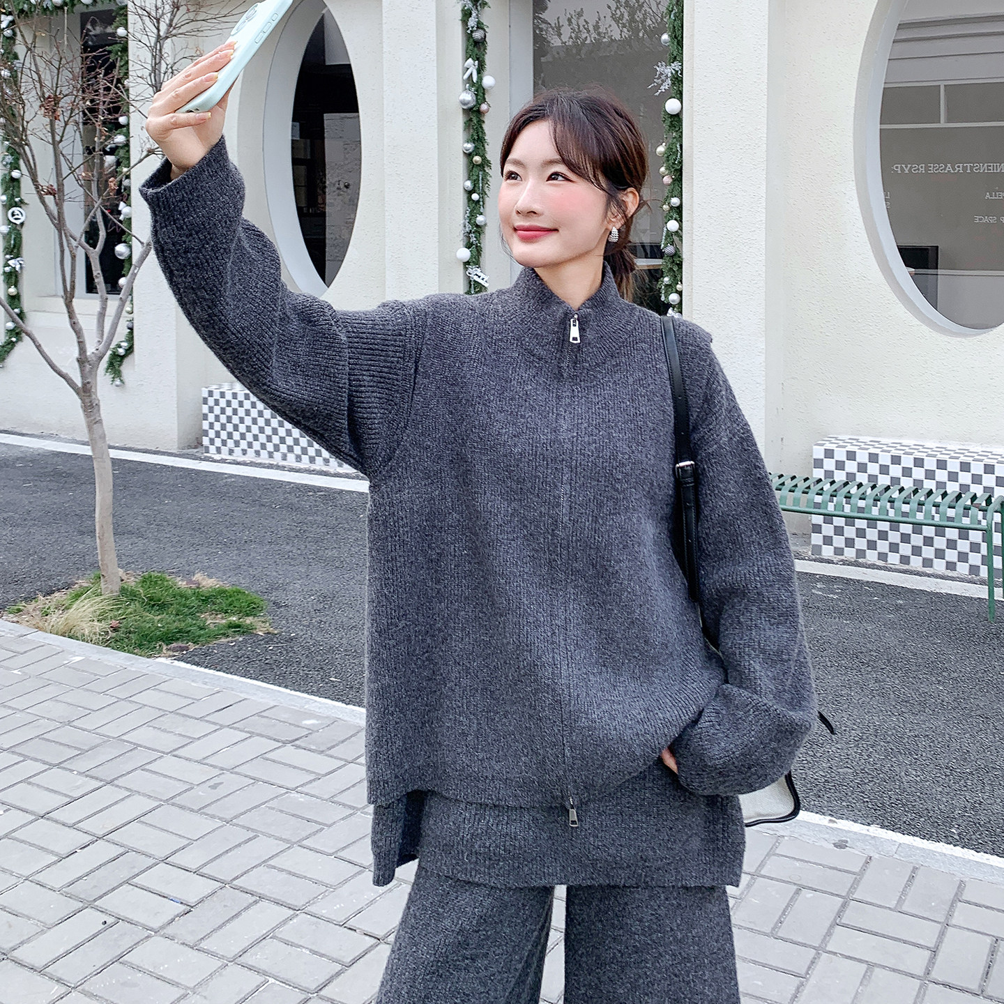 新款，时尚三件套2D120-TZ123-P195-K298(三件套）,女装套装/套裙,2D120