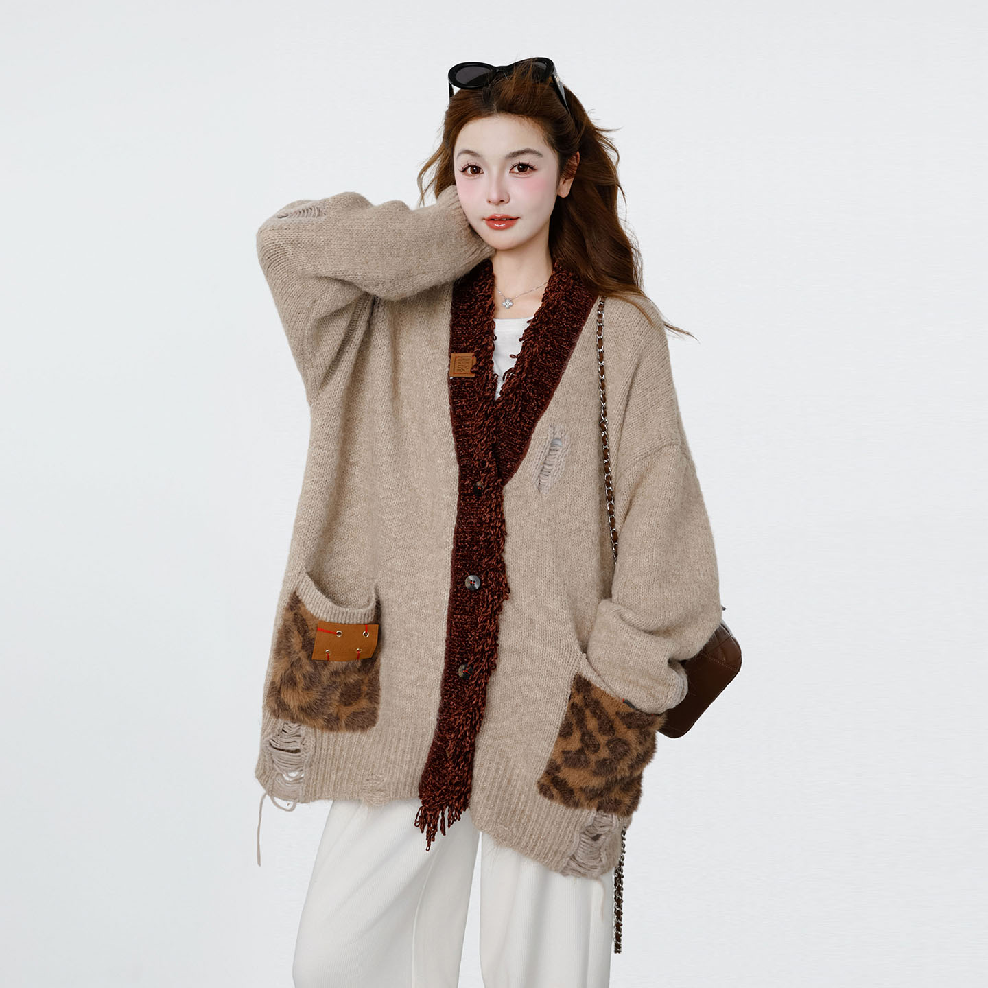 （新款），毛织外套2D120-F588-P155-K228（,女装风衣,2D120