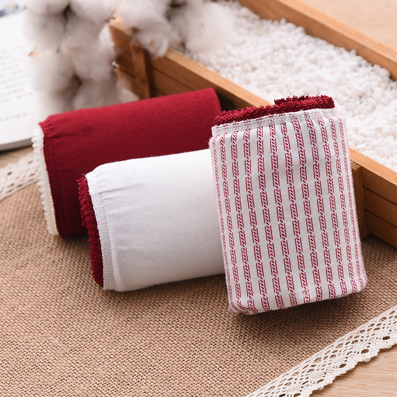 中低腰棉元素中低腰女士纯棉内裤