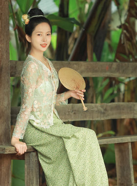娘惹清晰绿色沙芭利2024年