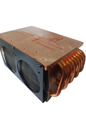 大功率紫铜散热器1000w5kwigbt模块激光ic芯片AI半导体热管散热器