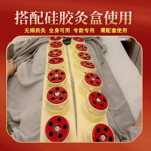 璞缇灸树无烟碳化艾灸鼎多部位