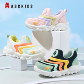 男童软底一脚蹬女宝宝鞋 Abckids儿童毛毛虫运动鞋 2025春秋新款 子