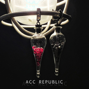 accrepublic 欧美小众设计感魔法滴管女巫耳环耳饰轻奢高级耳坠女