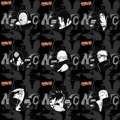 火影忍者周边徽章吧唧