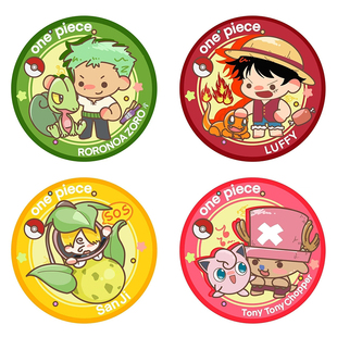 海贼王徽章吧唧路飞索隆乔巴娜美山治二次元 谷子动漫周边胸章挂件