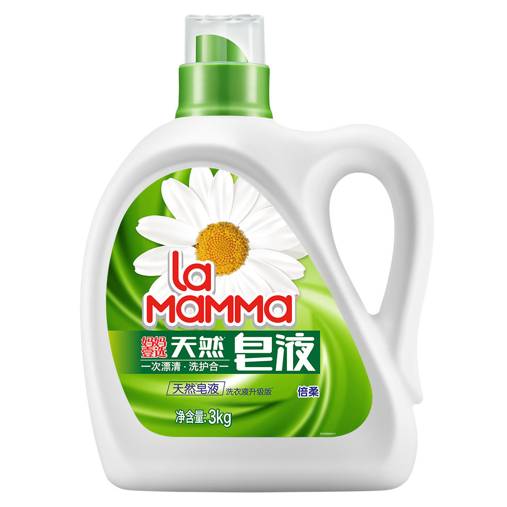 妈妈壹选 天然皂液 倍柔 3kg