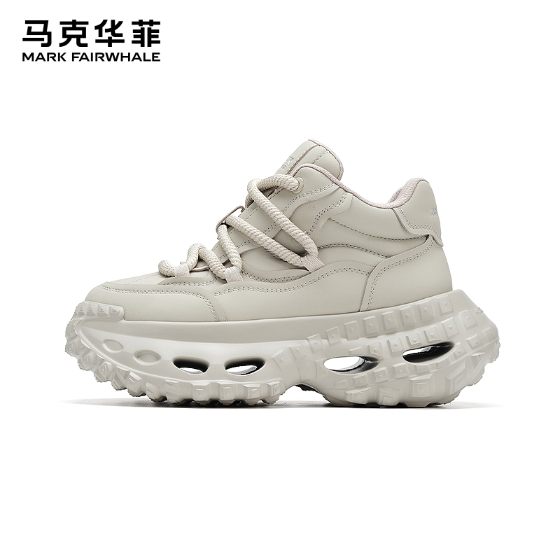 马克华菲秋季老爹鞋休闲增高