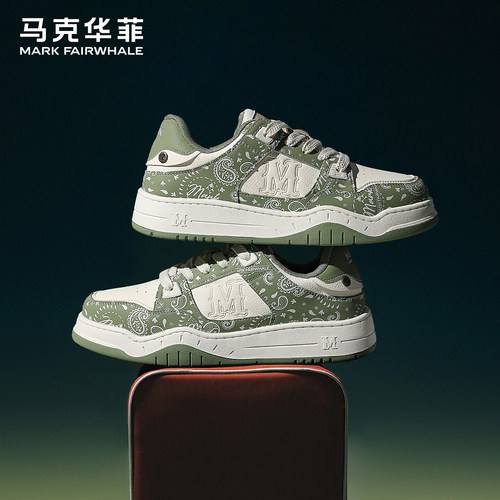 马克华菲低帮休闲鞋潮流时尚男鞋