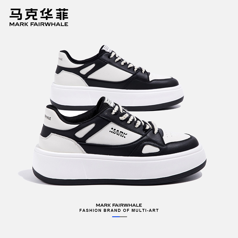 马克华菲男鞋休闲板鞋男士运动鞋