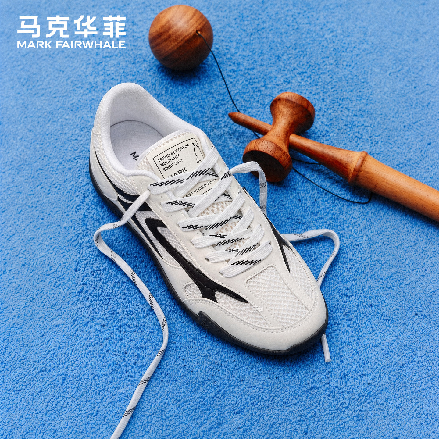 马克华菲德训鞋男云步板鞋情侣新款小...