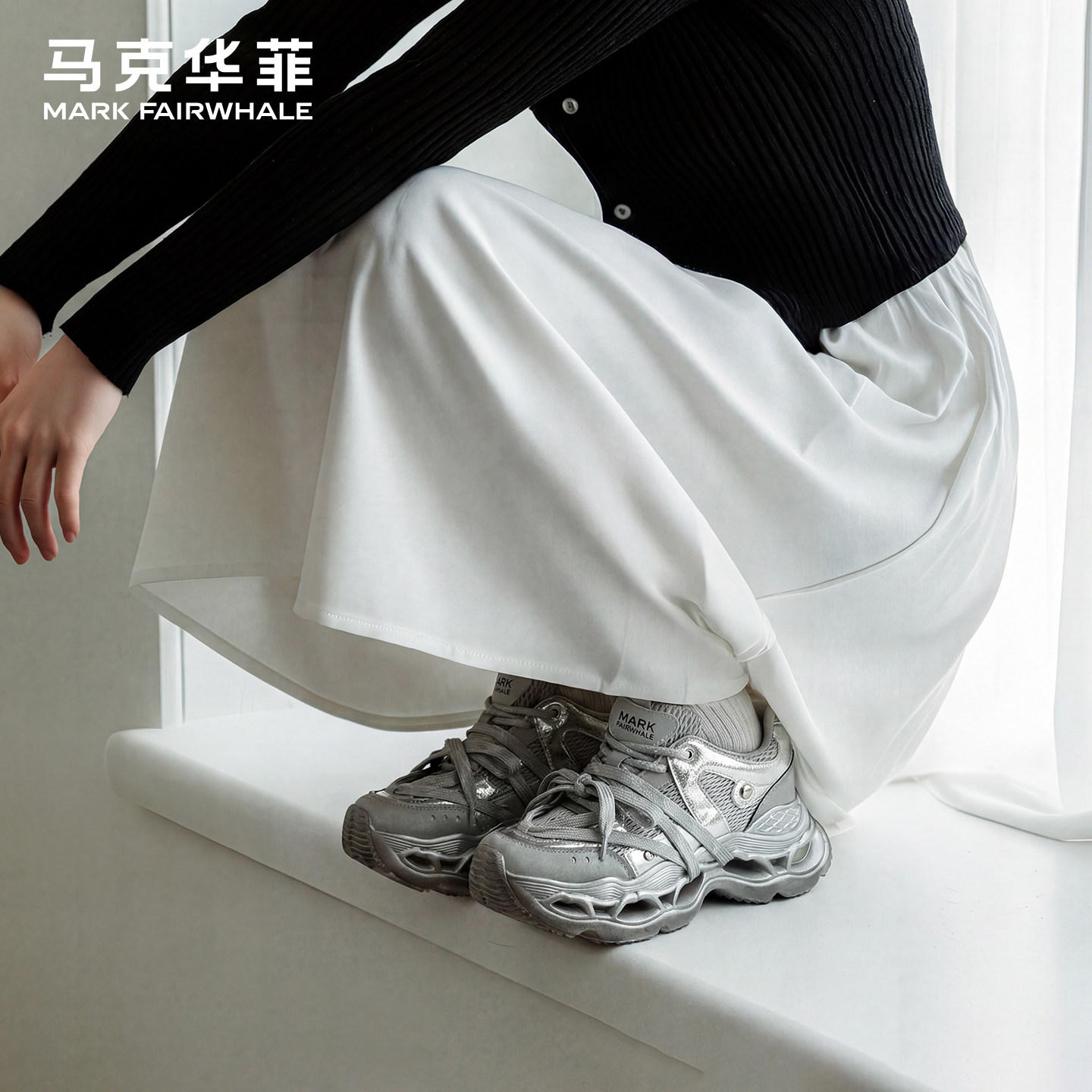 马克华菲女鞋2026新款今年流行老爹鞋女款超好看运动增高鞋子女鞋