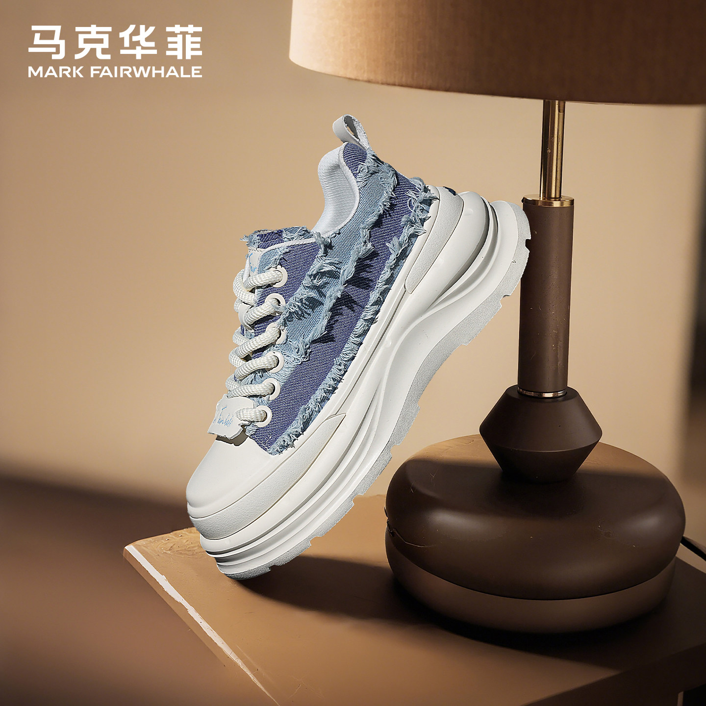 马克华菲男鞋秋季透气爆款男士增高板鞋厚底潮流运动休闲鞋潮鞋子,流行男鞋,时尚休闲鞋,淘宝优惠券,粉丝福利购,淘宝优惠卷