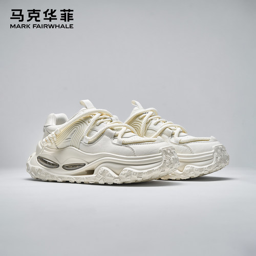 马克华菲2026新款气垫老爹鞋男款