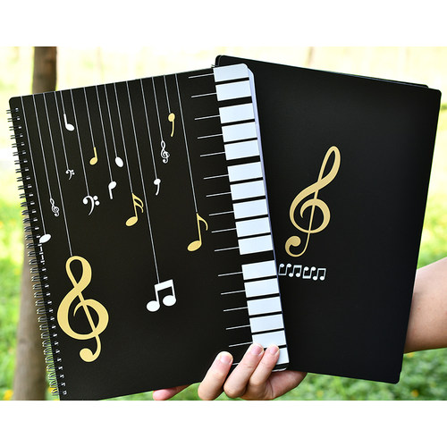 不反光可改谱钢琴乐谱夹活页学生