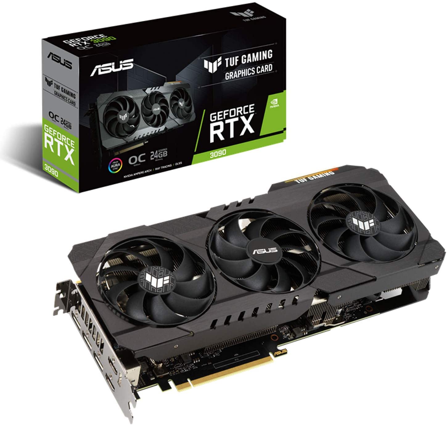日本直邮 华硕NVIDIA GeForce TUF-RTX3090 24G GAMING显卡|ruв категории компьютерное оборудование/дисплей/Компьютерная периферия, Видеокарта - от Buy2taobao.com для оказания профессиональной услуги покупки агента Taobao