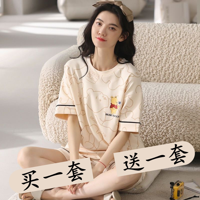 运动套装女夏季2023新款宽松薄款bf港风休闲短袖短裤两件套ins潮