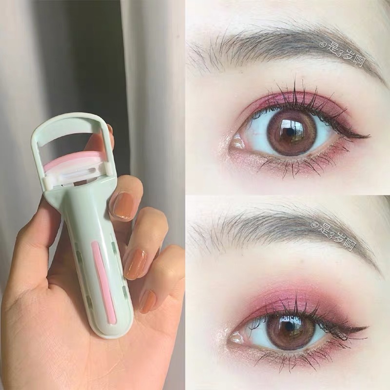 按压式睫毛夹卷翘持久不不夹眼
