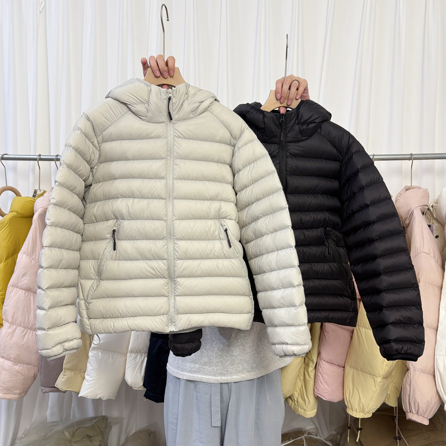 女短款云感95绒小个子羽绒服