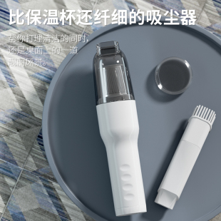 新品 无线吸尘器车载迷你大功率大吸力超强车用家用吸吹两用充气手