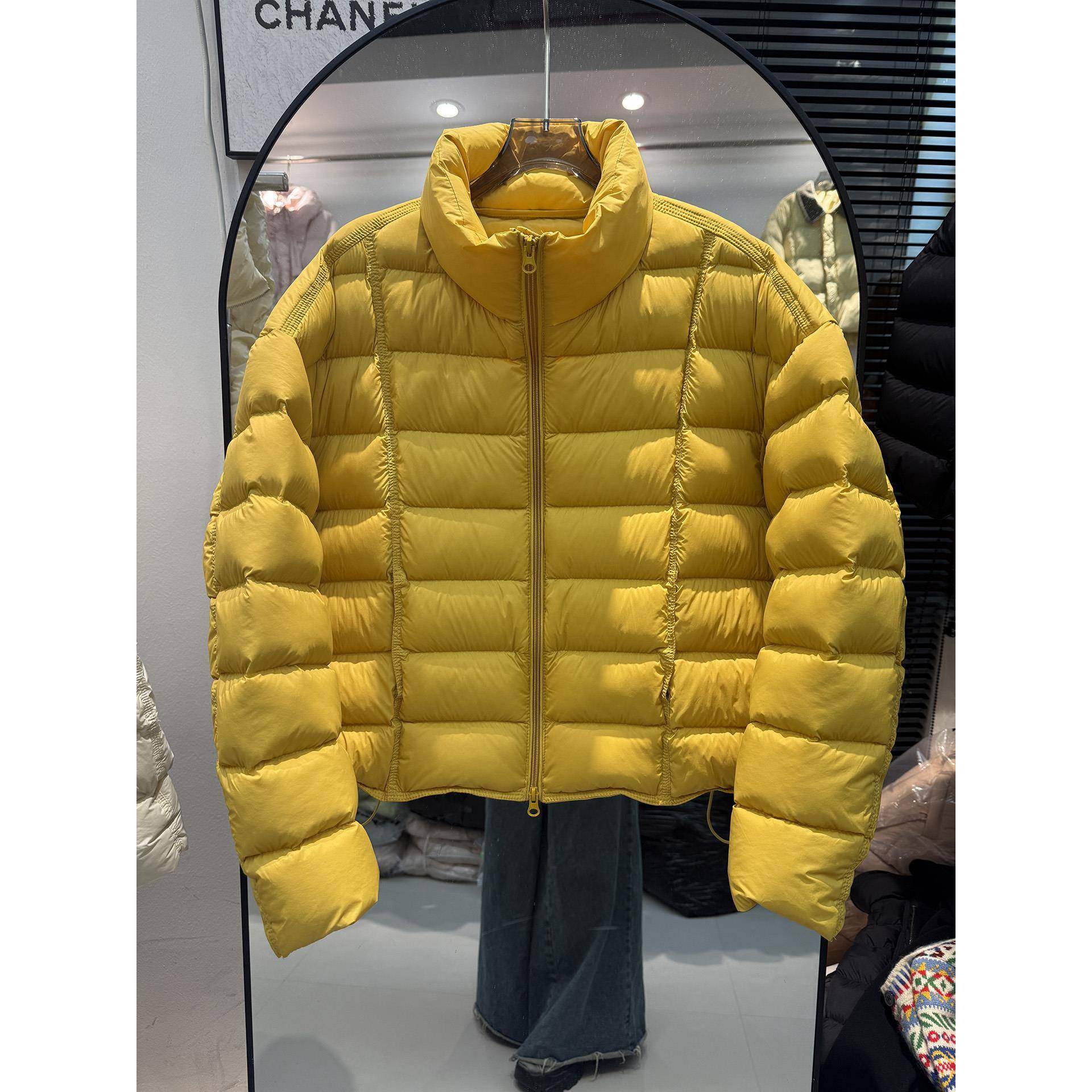 爆款排骨立领轻薄羽绒服女2025冬新款韩版90白鸭绒保暖面包服外套