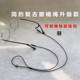 手工眼镜防乱丢环保腊绳眼镜绳结实无金属老花镜运动眼睛链子挂绳