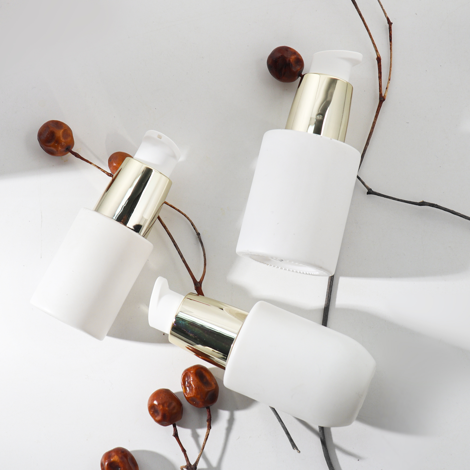 HOPECK旋转即锁按压乳液泵瓶