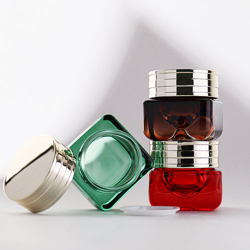 HOPECK多彩玻璃膏霜瓶