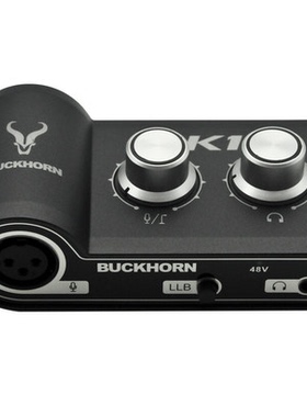 Buckhorn跳羚K1 声卡手机电脑直播通用网红主播唱歌录音专用设备
