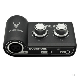 Buckhorn跳羚K1 声卡手机电脑直播通用网红主播唱歌录音专用设备