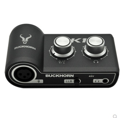 Buckhorn跳羚K1 声卡手机电脑直播通用网红主播唱歌录音专用设备